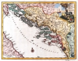 SALMON, GIOVANNI: MAP OF DALMATIA